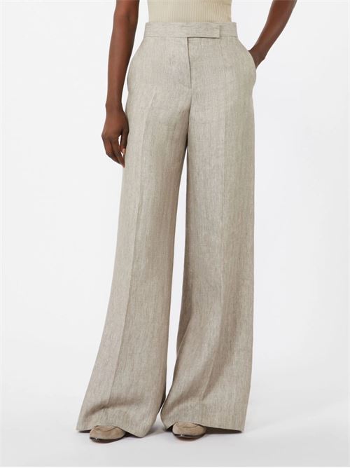 Linen pants MAX MARA | 2611131012600MXMDESERTO002